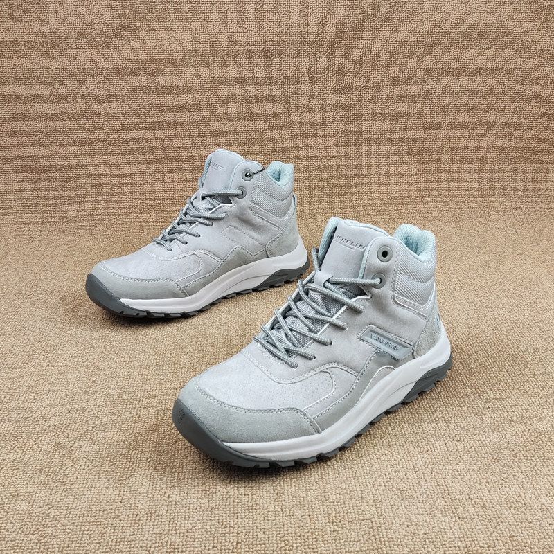 メンズ山岳対応ハイカット防水トレイルシューズ