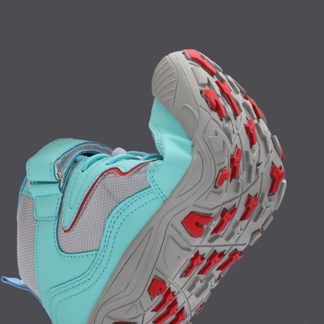 トレイルランニングシューズ レディース用厚底ハイカットトレイルシューズ