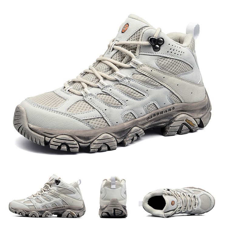 トレイルランニングシューズ メンズ軽量通気性ミッドカット登山靴