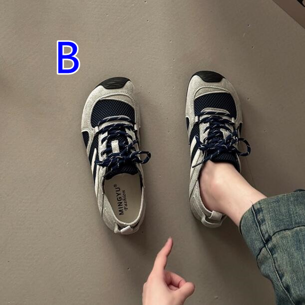 トレイルランニングシューズ メンズ運動靴 透湿網目素材 様々な服装に合う靴