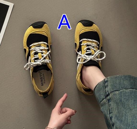 トレイルランニングシューズ メンズ運動靴 透湿網目素材 様々な服装に合う靴