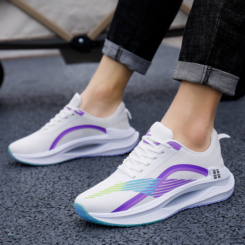 トレイルランニングシューズ 軽量通気性エアクッション搭載レディース運動靴