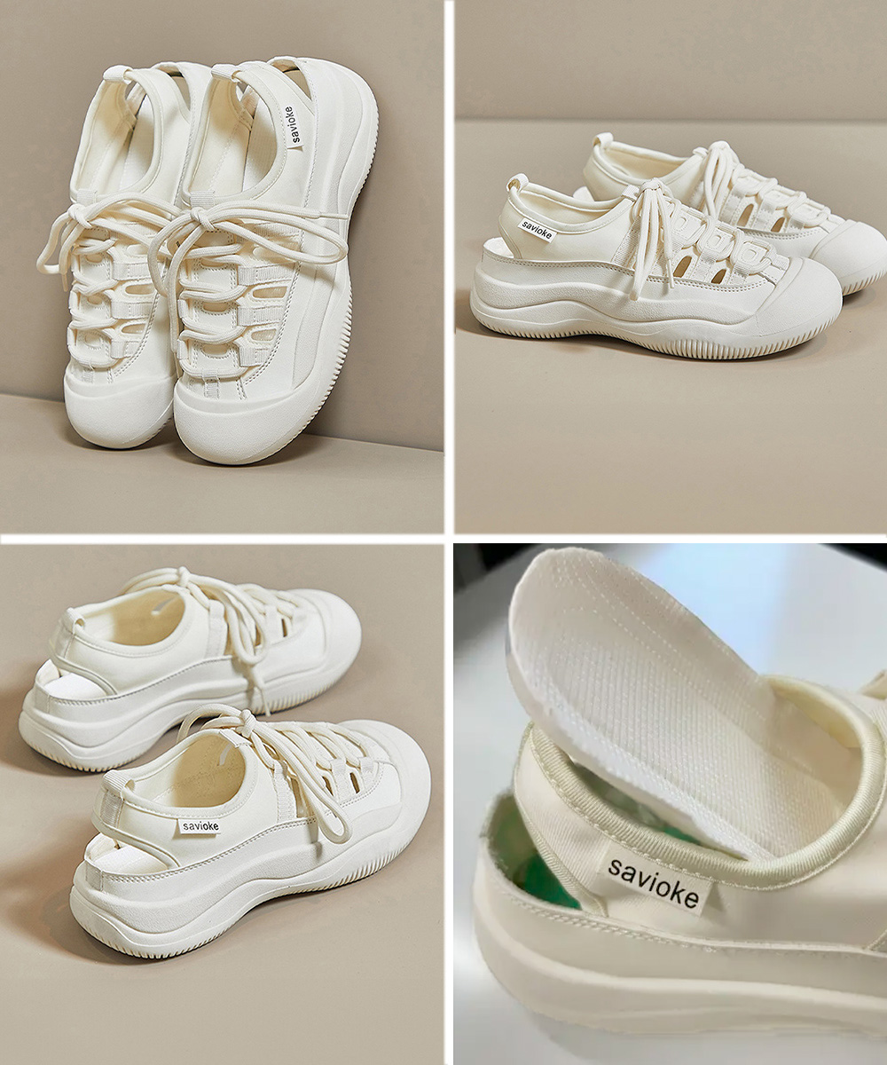 トレイルランニングシューズ レディース 通気性抜群 厚底運動靴