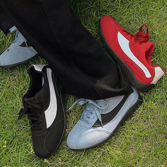 トレイルランニングシューズ メンズ復刻風運動靴 外出用軽量履き心地抜群