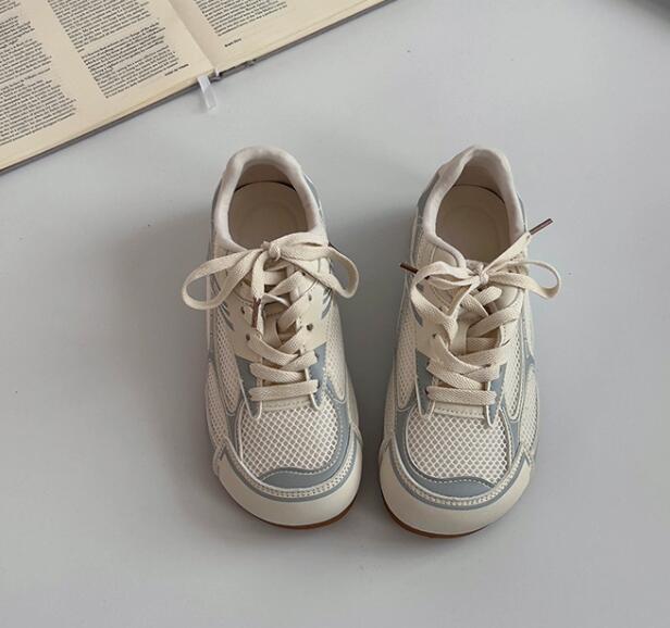 トレイルランニングシューズ レディース厚底運動靴 通気性抜群 外出用スニーカー