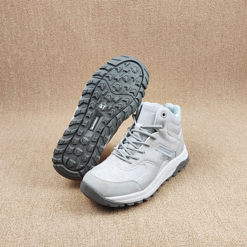 メンズ山岳対応ハイカット防水トレイルシューズ