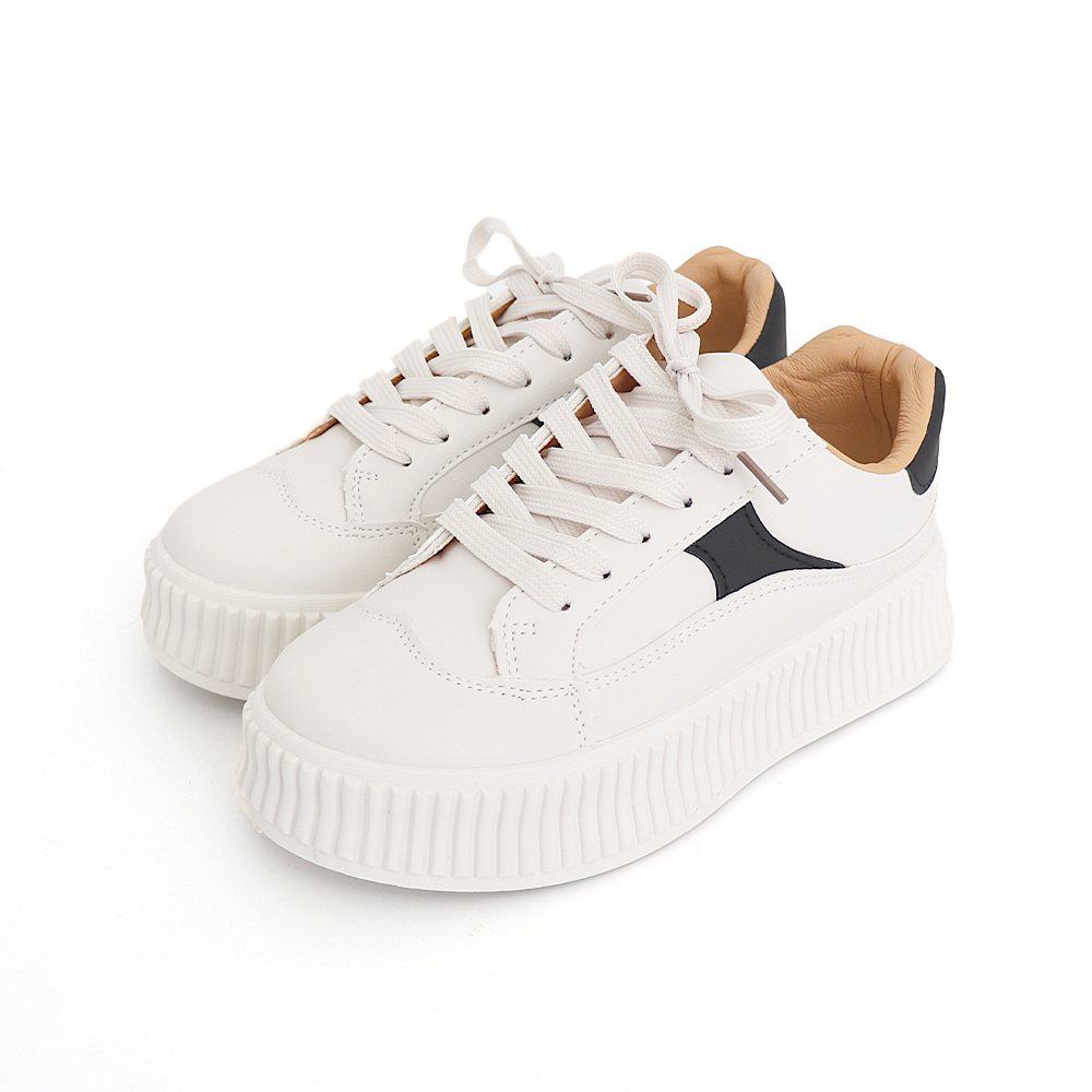 トレイルランニングシューズ レディース厚底運動靴 韓国風歩きやすい軽量