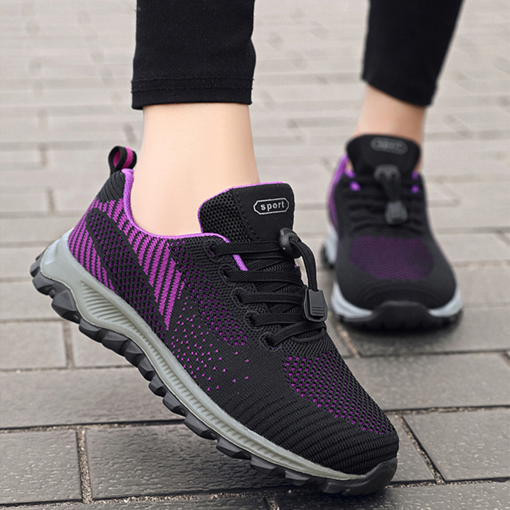 トレイルランニングシューズ レディース通気性抜群ローカット運動靴