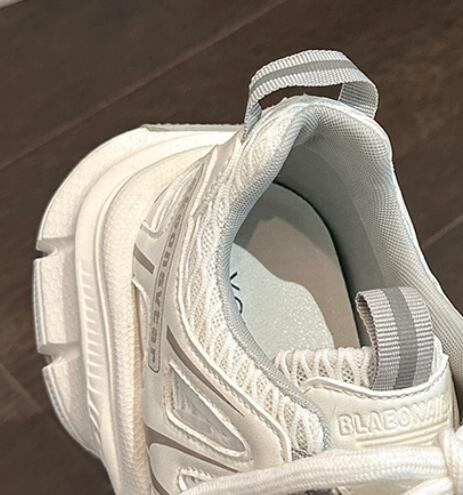 トレイルランニングシューズ レディース厚底メッシュ運動靴トレイル仕様