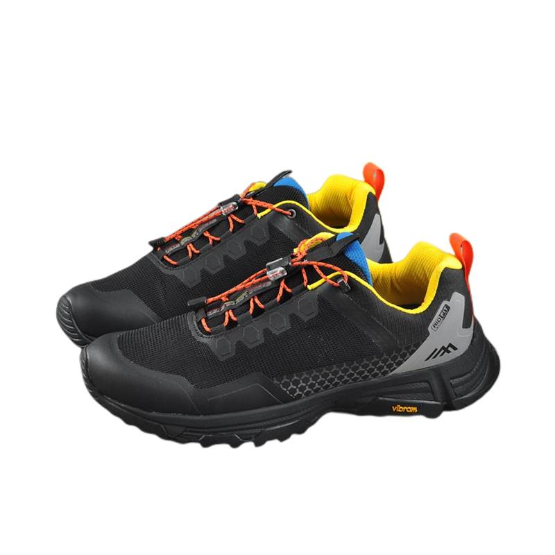 メンズ本格山岳対応高機能防滑トレイルランニングシューズ