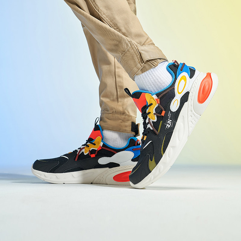 トレイルランニングシューズ 多彩配色軽量クッション性抜群運動靴