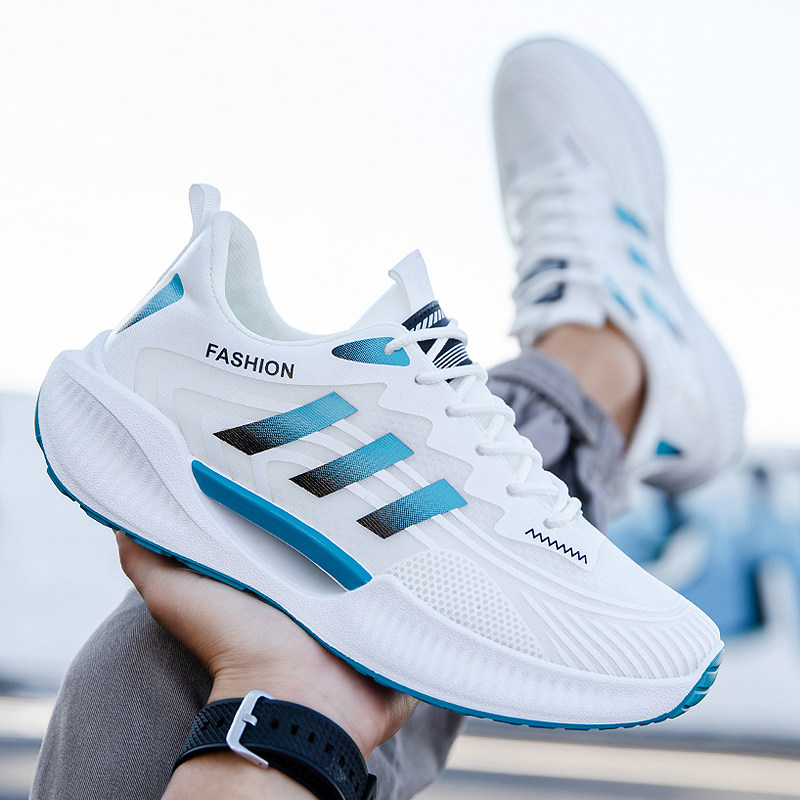 トレイルランニングシューズ 軽量通気性メッシュメンズトレイルランニングシューズ