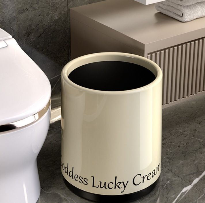 キッチン ゴミ箱 シンプル円筒形ゴミ箱