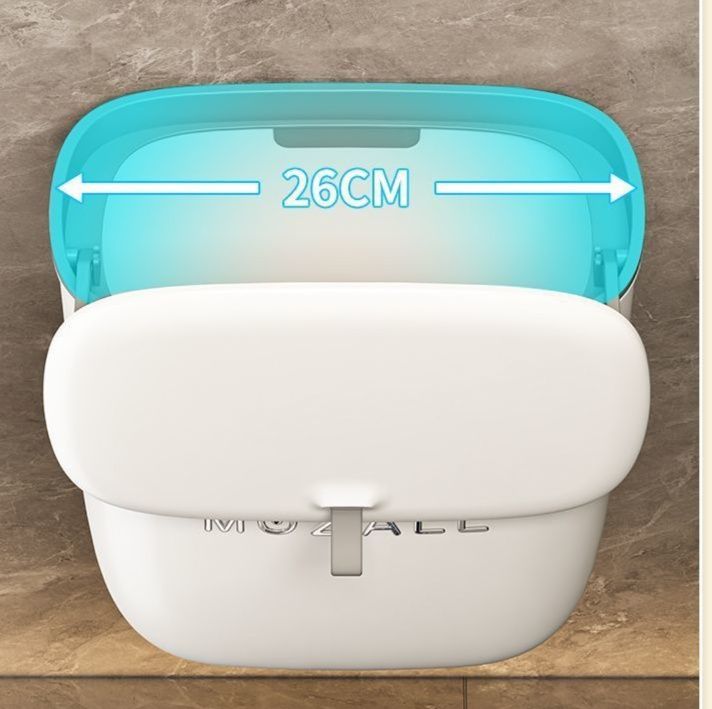 キッチン ゴミ箱 水玉デザイン壁掛けゴミ箱