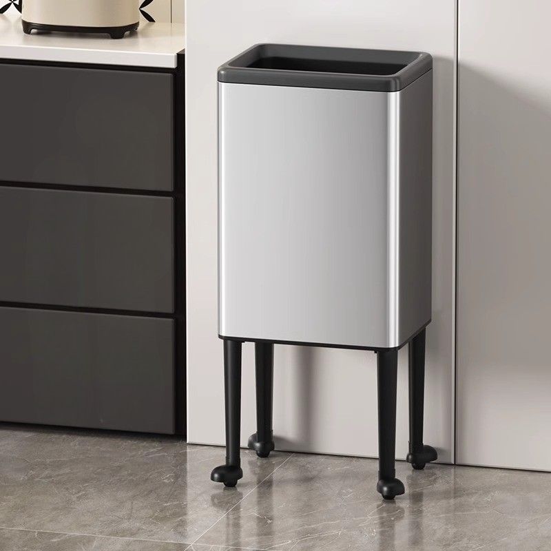脚付き移動式キャスター付きゴミ箱