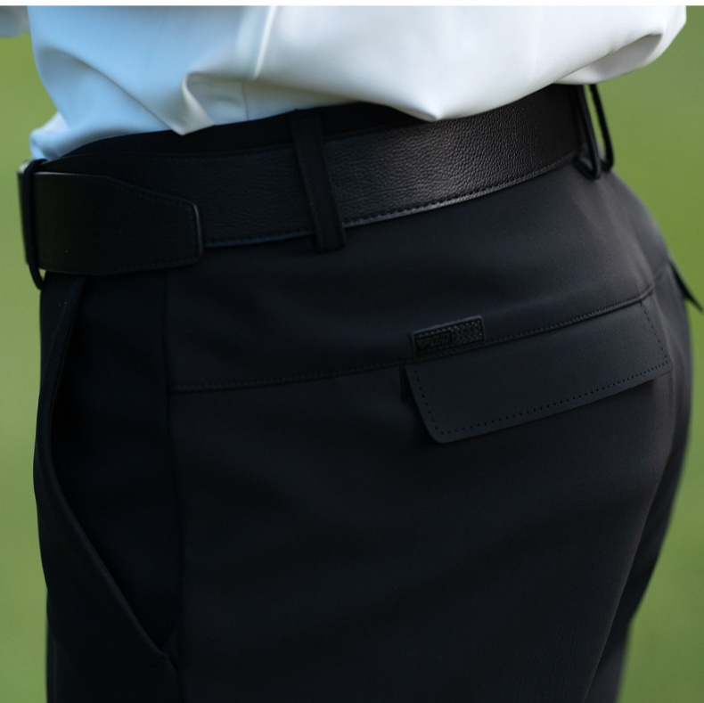 ゴルフ ウェア メンズ ストレッチ快適ロングパンツ