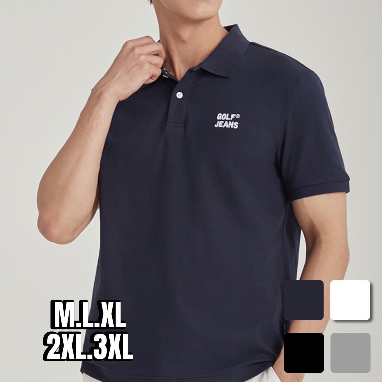 ゴルフ ウェア メンズ スマートシルエットポロシャツ