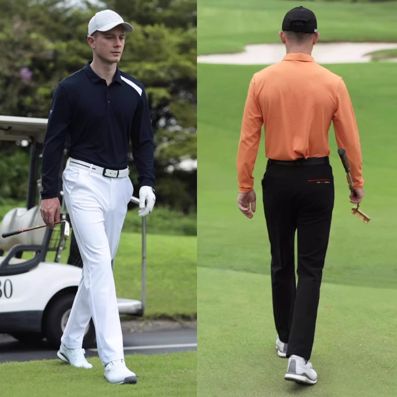 ゴルフ ウェア メンズ ストレッチ機能付き快適ゴルフパンツ