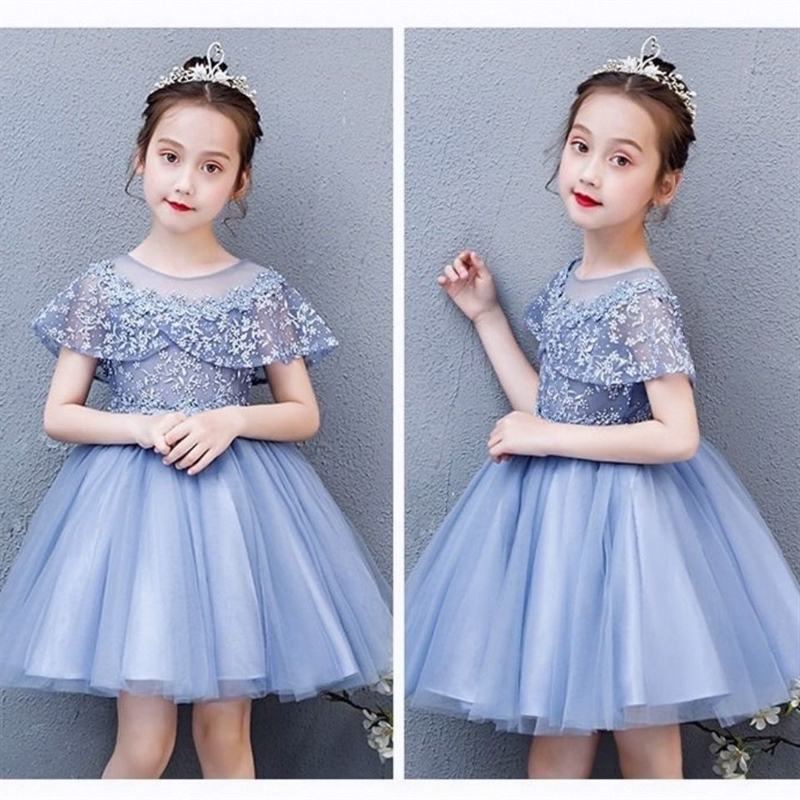 フォーマルワンピース 姫系チュールワンピース