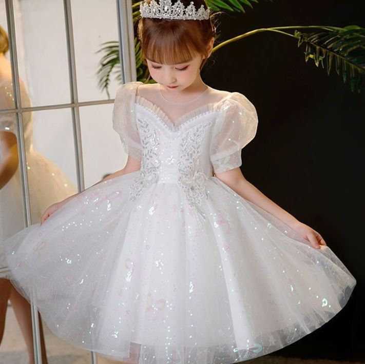 フォーマルワンピース プリンセスチュールドレス