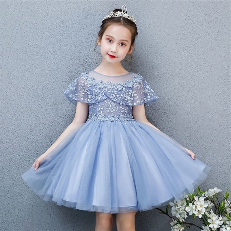 フォーマルワンピース 姫系チュールワンピース