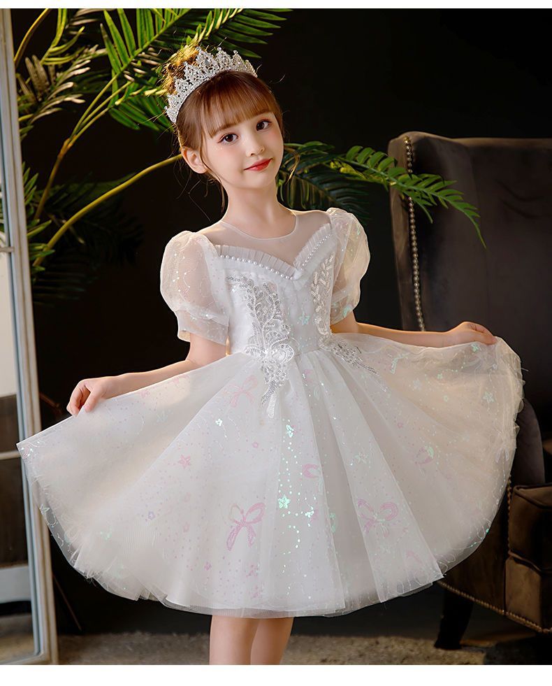 フォーマルワンピース プリンセスチュールドレス