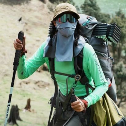 杖 超軽量炭素繊維省力登山杖
