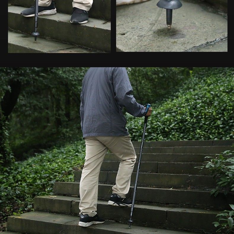 杖 多機能サバイバル連結登山杖
