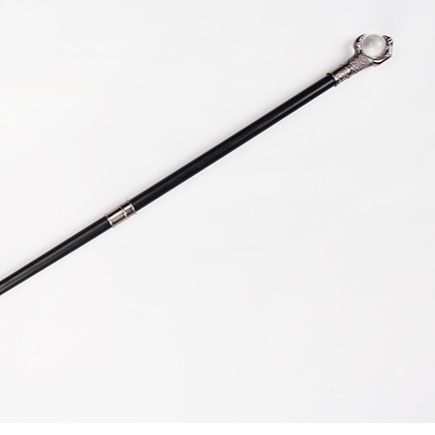 杖 龍爪水晶球握り手付き高級ウォーキング杖