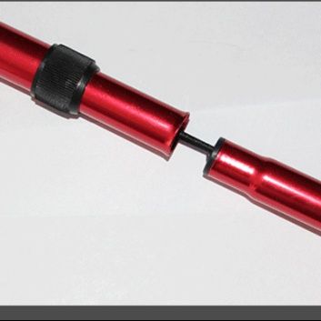 杖 五段階調節式折りたたみ軽量伸縮杖