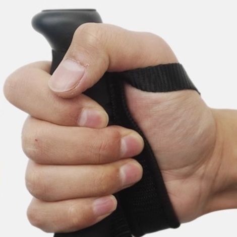 杖 外鎖式伸縮調節登山杖 三段式軽量トレッキングポール