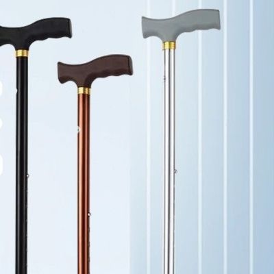 杖 高さ調節機能付き伸縮式ウォーキング杖