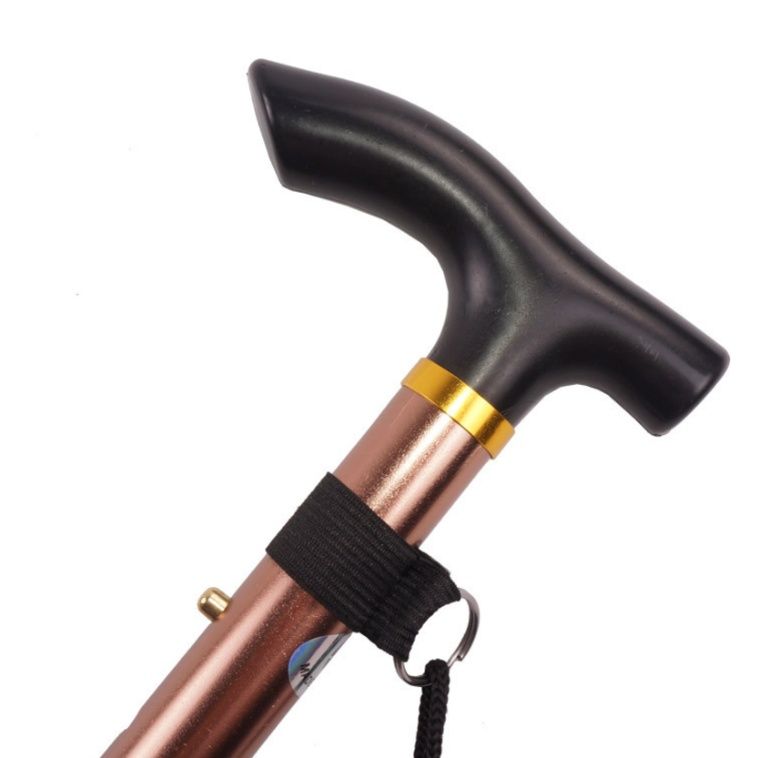 軽量アルミ製伸縮式防滑ウォーキング折りたたみ杖