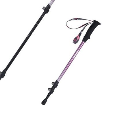 伸縮式軽量登山の杖長さ調節可能 携帯便利