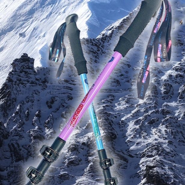 子供用3段式超軽量アルミ合金登山杖