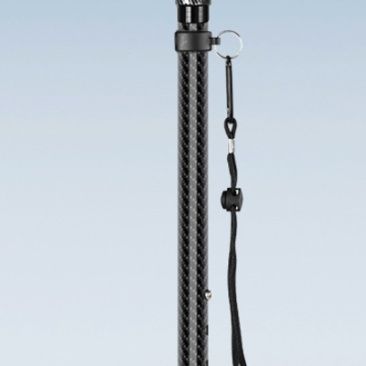 超軽量炭素繊維製伸縮調整式ウォーキング杖