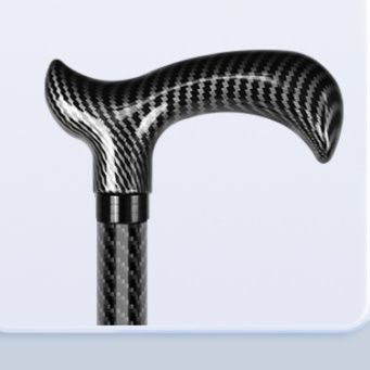 超軽量炭素繊維製伸縮調整式ウォーキング杖