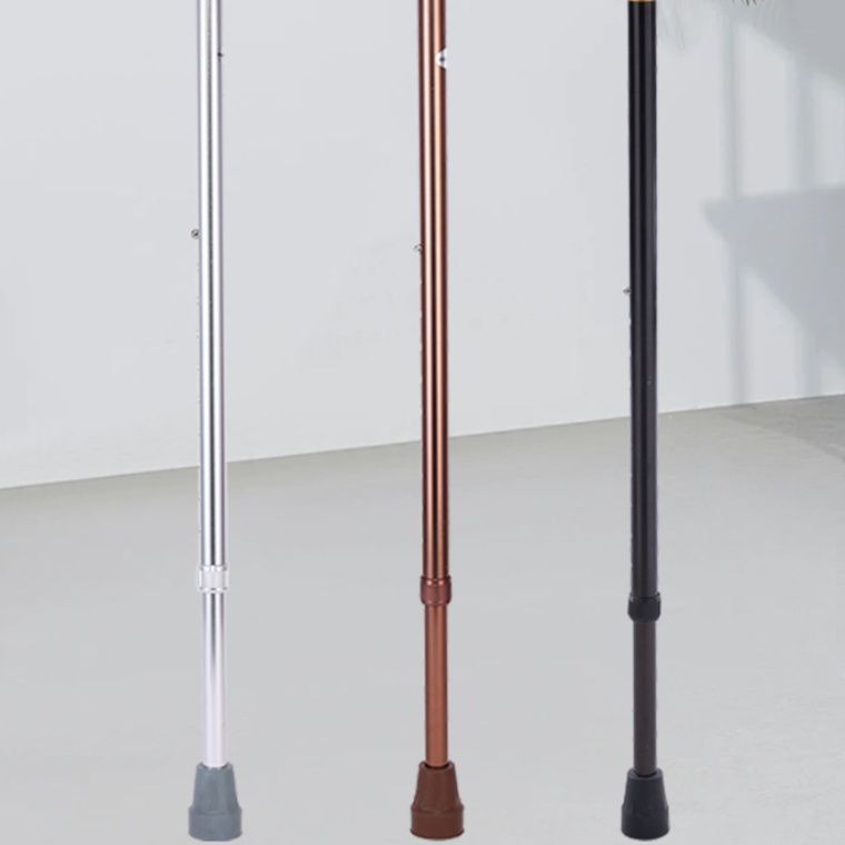 10段階調節可能単脚T字型握り手軽量歩行補助松葉杖