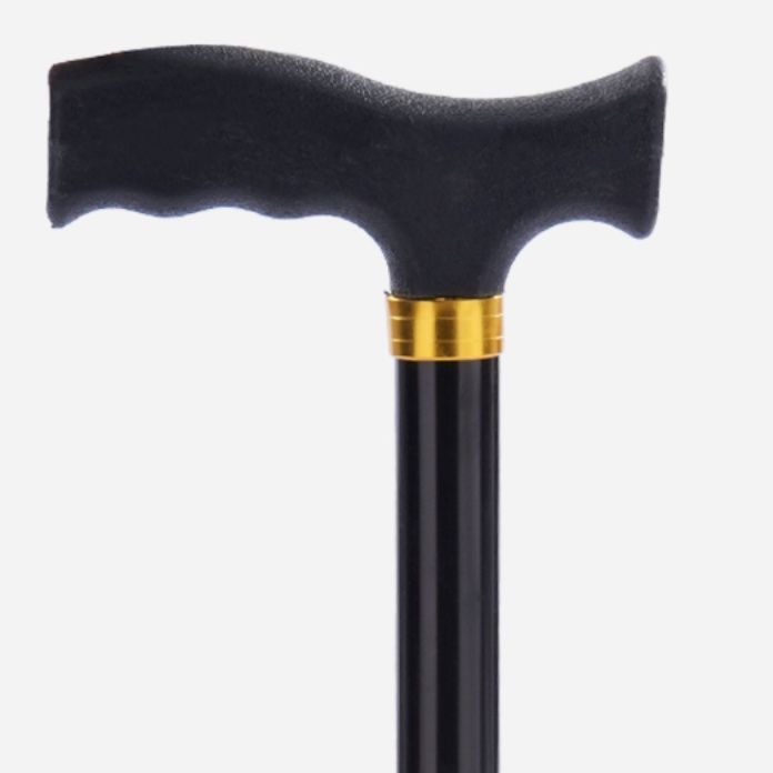 10段階調節可能単脚T字型握り手軽量歩行補助松葉杖