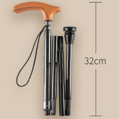 折り畳み式5段階調節機能付きウォーキング杖