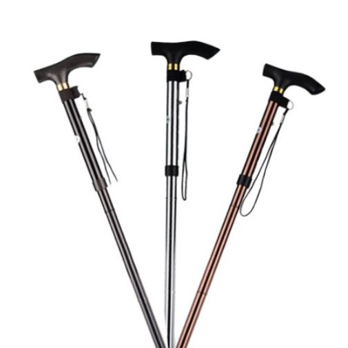 伸縮式高度調節可能折りたたみ松葉杖
