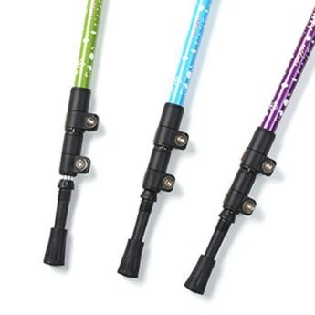 杖 超軽量伸縮式アルミ合金登山杖