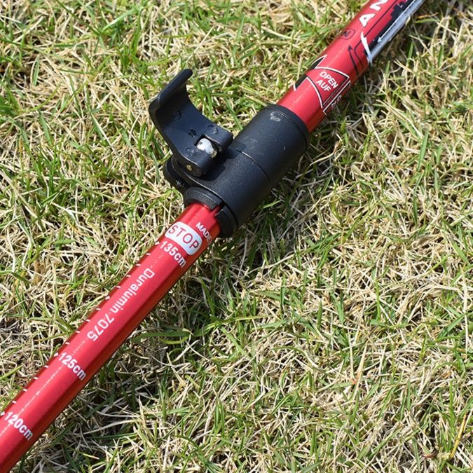 杖 三節外軸式伸縮登山杖