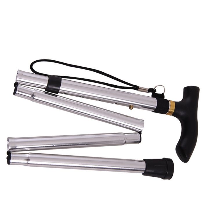 杖 軽量伸縮式アルミ製握りやすい杖