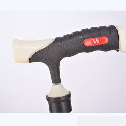 高さ調節可能アルミ合金製軽量独角杖