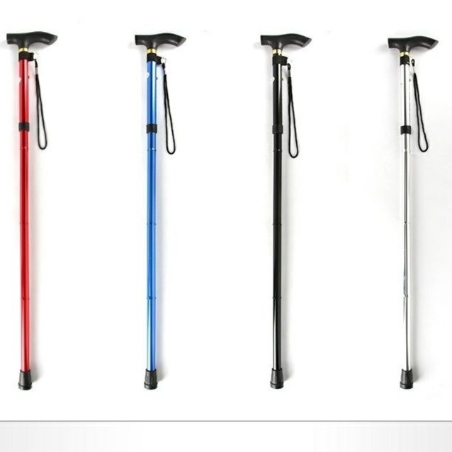 杖 軽量折りたたみ式携帯ウォーキング杖