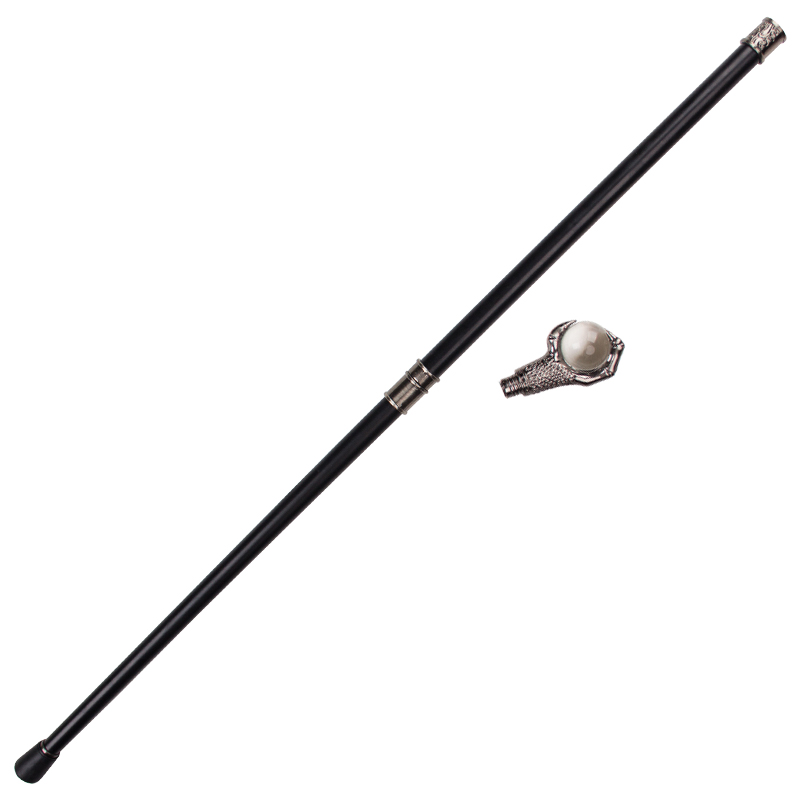杖 龍爪水晶球握り手付き高級ウォーキング杖