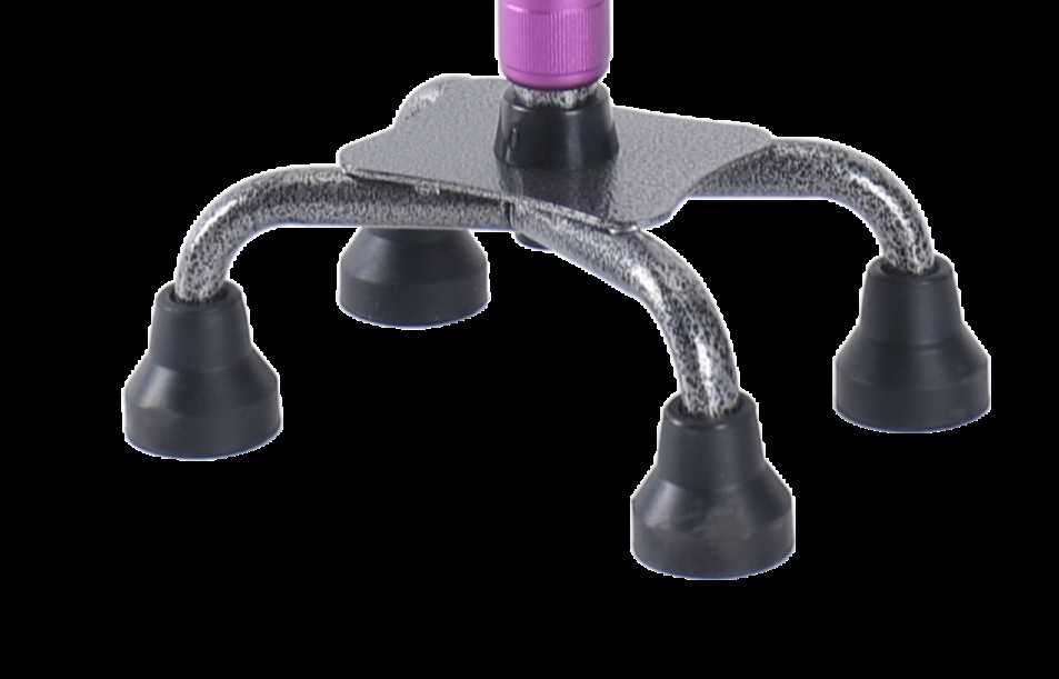 杖 四点支持脚伸縮式折りたたみ杖