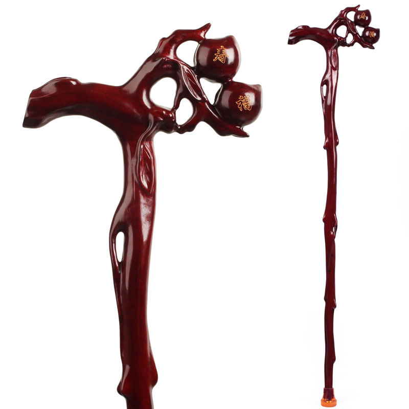 杖 龍頭ひょうたん装飾歩行補助杖