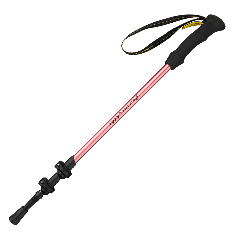 超軽量炭素繊維三段伸縮式登山杖